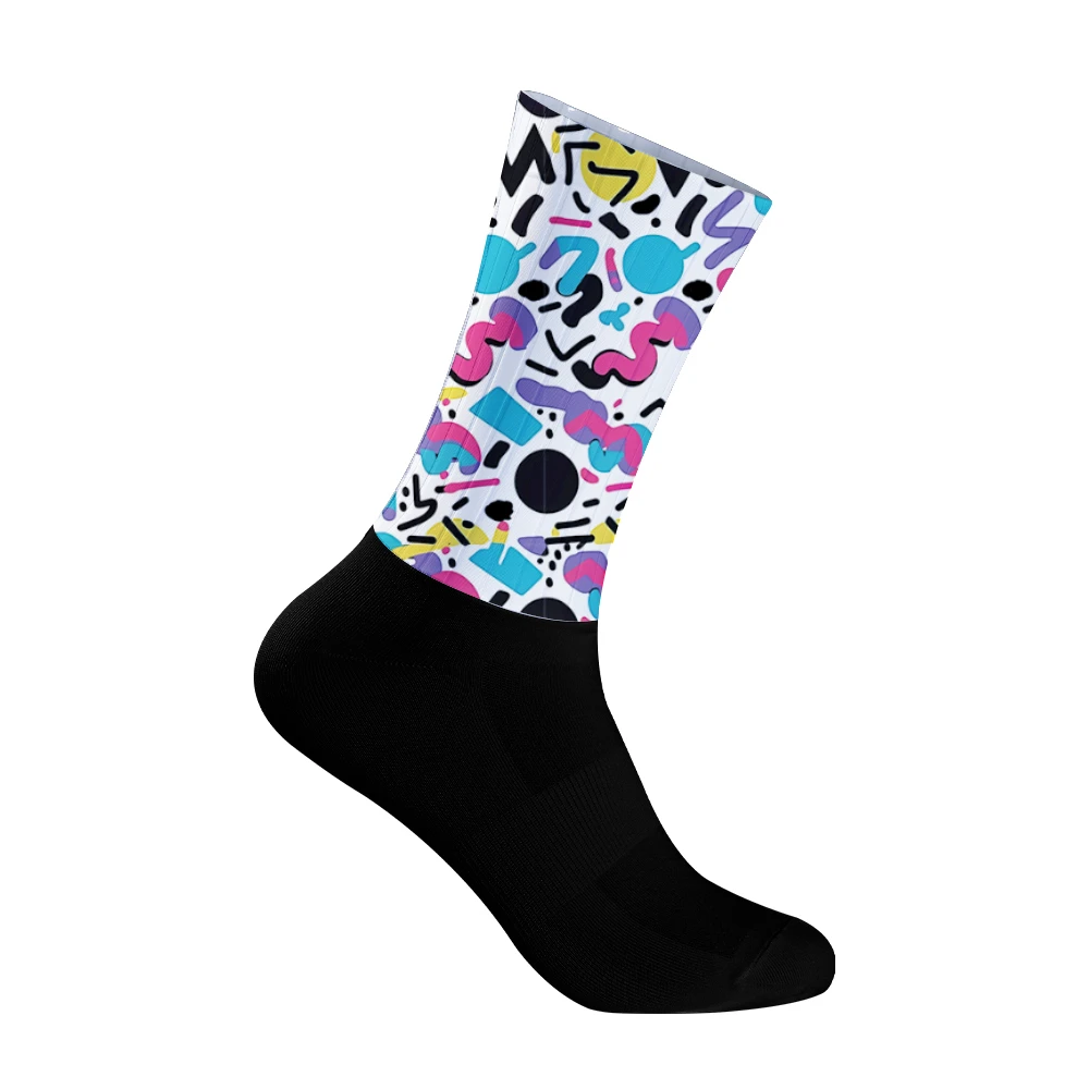 Велосипедные носки Color Block Дышащие и нескользящие велосипедные носки 
Велосипедные носки Color Block Дышащие и нескользящие велосипедные носки