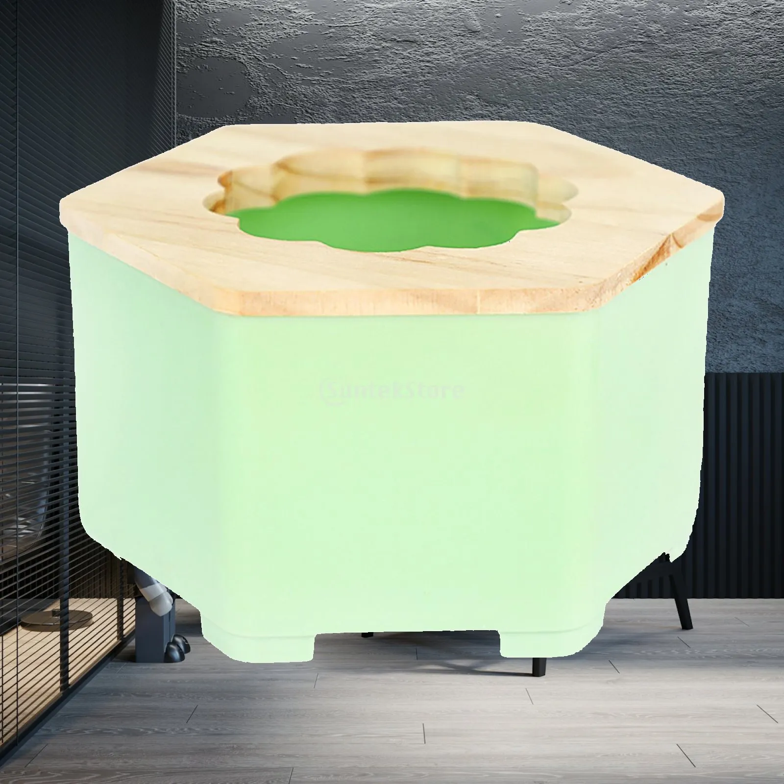 Hamster Sand Bath Container Hamster Small Pet Bathtub Wooden Lid Bathing Potty Bath House Small for Mice
Hamster Sand Bath Container Hamster Small Pet Bathtub Wooden Lid Bathing Potty Bath House Small for Mice
