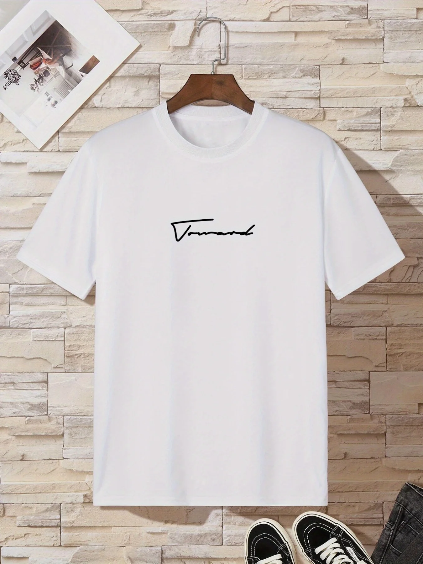 'Forward' Round Neck T-shirts, Causal Tees, Short Sleeves Tops, Men's Summer Clothing
'Forward' Round Neck T-shirts, Causal Tees, Short Sleeves Tops, Men's Summer Clothing