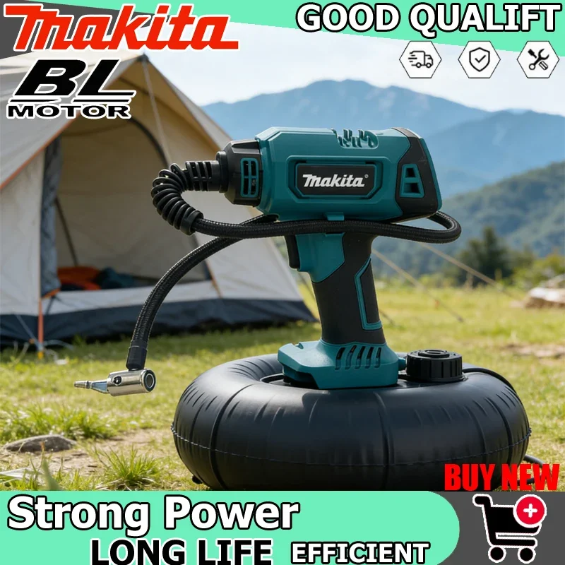 Беспроводной портативный электрический воздушный насос Makita 12В, перезаряжаемый ручной компрессор для автомобилей, совместимый с аккумуляторами Makita 18В
Беспроводной портативный электрический воздушный насос Makita 12В, перезаряжаемый ручной компрессор для автомобилей, совместимый с аккумуляторами Makita 18В