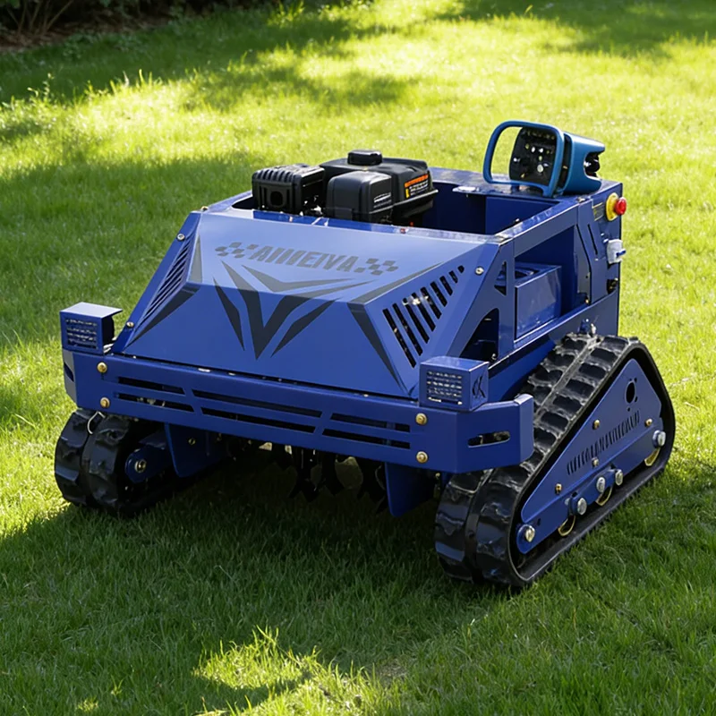 Customized Upgraded Version Power Force Lawn Mowers Garden Robot Lawn Mower Automatic 800mm Cutting Width Crawler Mower
Customized Upgraded Version Power Force Lawn Mowers Garden Robot Lawn Mower Automatic 800mm Cutting Width Crawler Mower