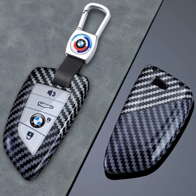 Carbon Fiber Car Key Case Cover Shell Fob For BMW X1 X3 X5 X6 G20 G30 G01 G02 G05 F15 F16 G11 F48 1 3 5 6 7 8 Series Accessories
Carbon Fiber Car Key Case Cover Shell Fob For BMW X1 X3 X5 X6 G20 G30 G01 G02 G05 F15 F16 G11 F48 1 3 5 6 7 8 Series Accessories