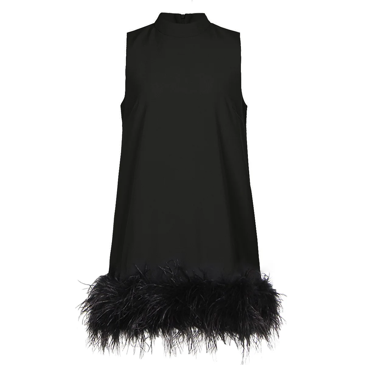2026 Black/White/Purple/Plum Sleeveless Dresses For Womens Fashion Ostrich Feathers Vestidos De Festa Evening Dress 52801
2026 Black/White/Purple/Plum Sleeveless Dresses For Womens Fashion Ostrich Feathers Vestidos De Festa Evening Dress 52801
