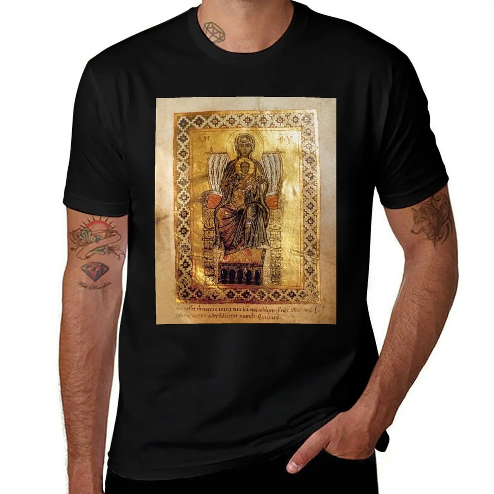 Panachranta Theotokos, Orthodox Iconography T-Shirt custom t shirt oversized t shirt designer shirts men clothing
Panachranta Theotokos, Orthodox Iconography T-Shirt custom t shirt oversized t shirt designer shirts men clothing