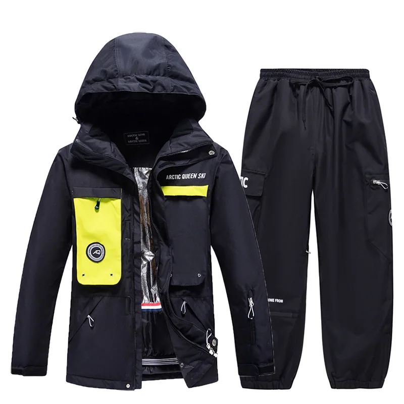 New Fashion Man Woman Ski Suit Snowboarding Clothing Waterproof Warm Winter Outdoor Snow Walking Sets Skiing Costumes Jackets
New Fashion Man Woman Ski Suit Snowboarding Clothing Waterproof Warm Winter Outdoor Snow Walking Sets Skiing Costumes Jackets