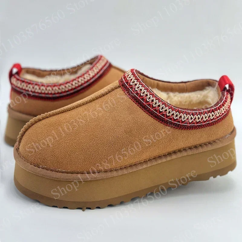 Casual Women Slippers Winter Fur Slides Classic Warm Wool Boots Female Leather Suede Comfort Women's Booties 2024 New Fashion
Casual Women Slippers Winter Fur Slides Classic Warm Wool Boots Female Leather Suede Comfort Women's Booties 2024 New Fashion