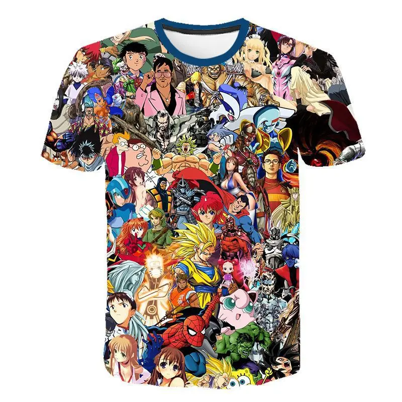 2026 Summer Dragon Ball Retro Fitness T-shirt Men's Oversized 3D Printed Short-sleeved Family Unisex Children's Sports Shirt
2026 Summer Dragon Ball Retro Fitness T-shirt Men's Oversized 3D Printed Short-sleeved Family Unisex Children's Sports Shirt