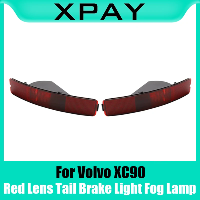 For Volvo XC90 2003-2006 Rear Bumper Lights Right Side Left Side Red Lens Tail Brake Light Fog Lamp Car Lights Accessories
For Volvo XC90 2003-2006 Rear Bumper Lights Right Side Left Side Red Lens Tail Brake Light Fog Lamp Car Lights Accessories