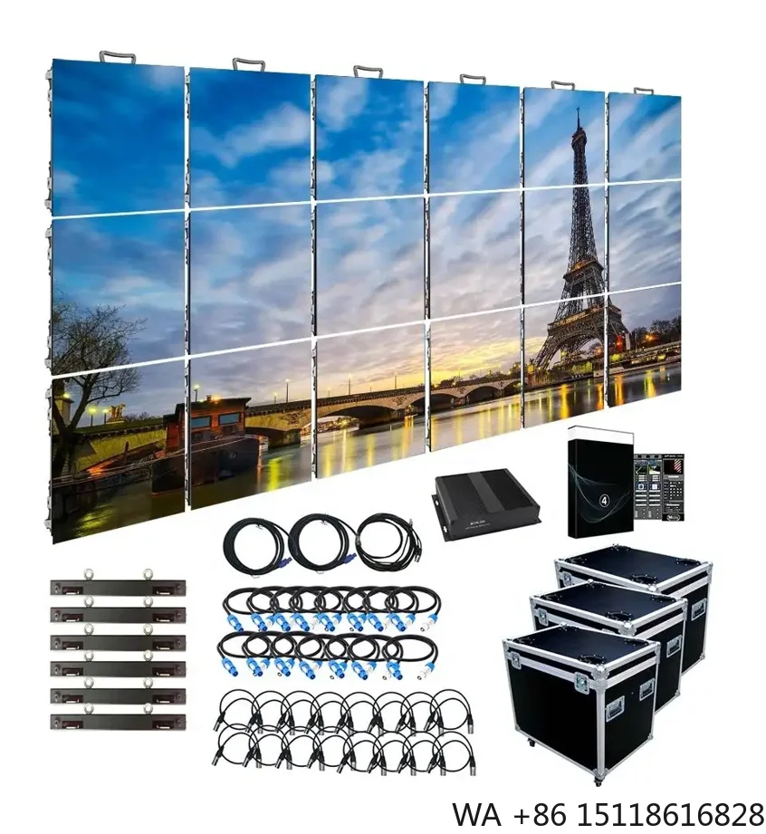 Programmable Led Sign Full Color Digital Led Display Rental P2.976 P3.91 P4.81 Advertising Led Video Wall Panel Display Screen
Programmable Led Sign Full Color Digital Led Display Rental P2.976 P3.91 P4.81 Advertising Led Video Wall Panel Display Screen