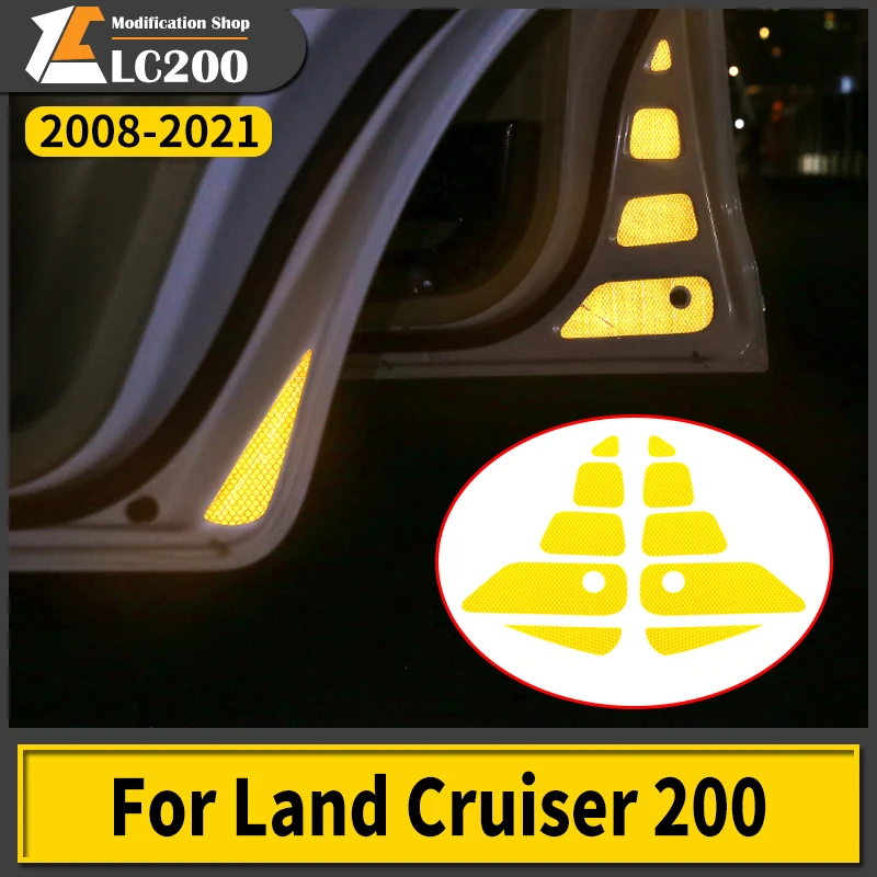 For Land Cruiser 200 Car Door Reflective Warning Stickers LC200 Modification Accessories Car Body Anti-Collision Safety Tips
For Land Cruiser 200 Car Door Reflective Warning Stickers LC200 Modification Accessories Car Body Anti-Collision Safety Tips