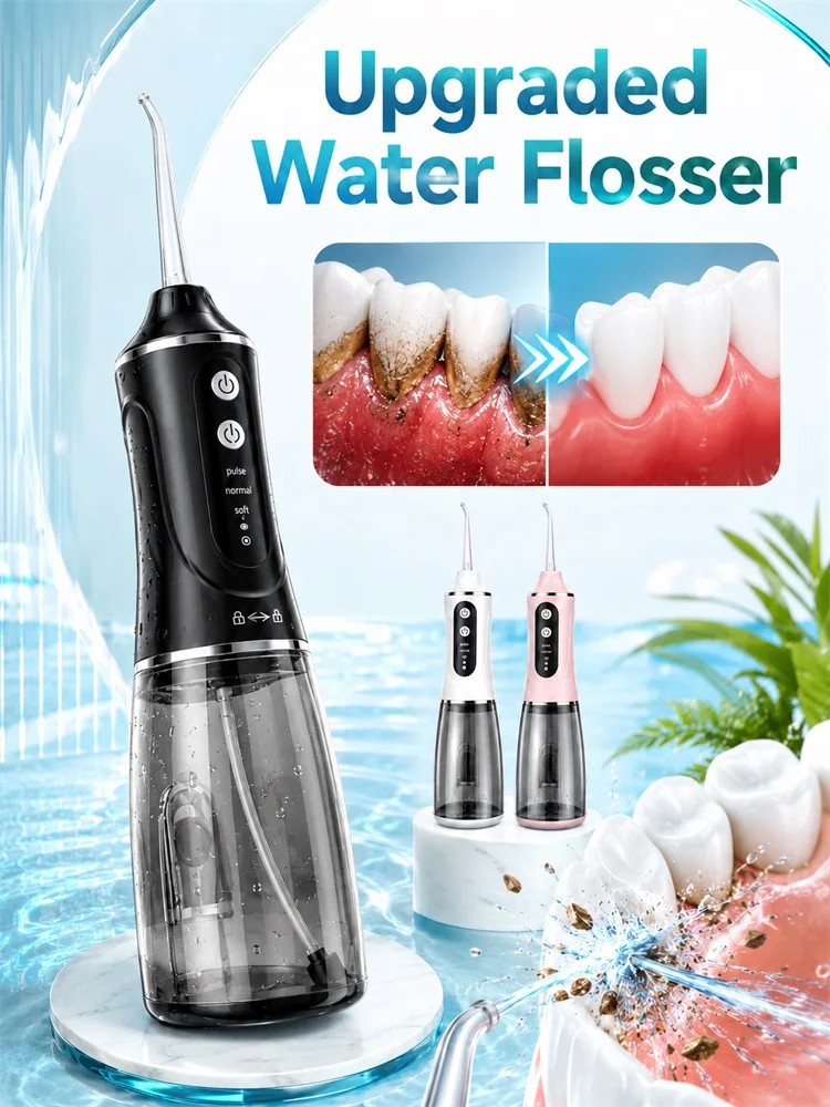 Water Flosser Portable Oral Irrigator 2 Dental Teeth Whitening Irrigador Bucal Tooth Cleaner Vibration Waterpulse Water Thread
Water Flosser Portable Oral Irrigator 2 Dental Teeth Whitening Irrigador Bucal Tooth Cleaner Vibration Waterpulse Water Thread