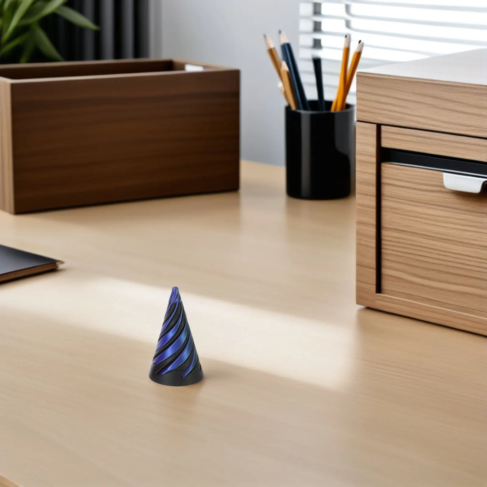 5Pcs Spiral Cone Fidget Printed 3D Pyramid Passthrough Sensory Desk Interactive Brain Teaser for Office Kids Adults
5Pcs Spiral Cone Fidget Printed 3D Pyramid Passthrough Sensory Desk Interactive Brain Teaser for Office Kids Adults