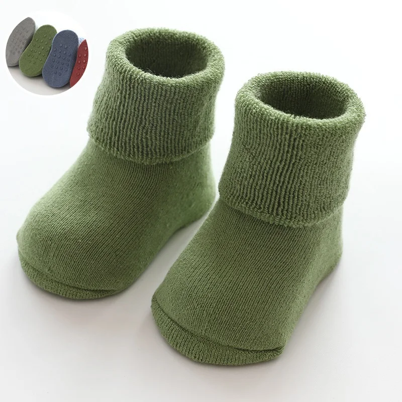 Winter Warm Thick Baby Girls Boy Socks Newborn Kids Terry Anti Slip Stockings for Child Solid Infant Clothes Accessories
Winter Warm Thick Baby Girls Boy Socks Newborn Kids Terry Anti Slip Stockings for Child Solid Infant Clothes Accessories