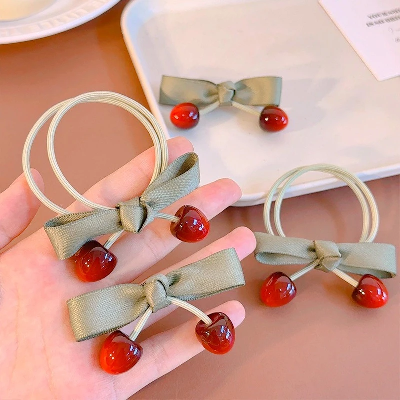 Retro Cherry Butterfly Knot Hair Ties Sweet Forest System Girls Hair Bands Elastic Hairs Bands Accessories New Hot Sale
Retro Cherry Butterfly Knot Hair Ties Sweet Forest System Girls Hair Bands Elastic Hairs Bands Accessories New Hot Sale