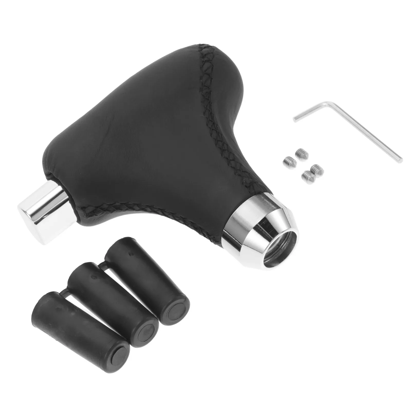Car Automatic Gear Knob PU Gear Stick Knob Universal Fit for Transmission with 4 Adapters Automatic Knobs
Car Automatic Gear Knob PU Gear Stick Knob Universal Fit for Transmission with 4 Adapters Automatic Knobs