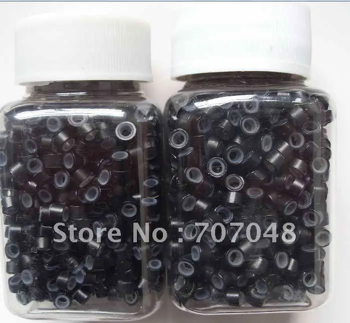 Mini Feather Hair Ring Beads Extensions Silicone Micro Beads Link 1000 pieces per bottle
Mini Feather Hair Ring Beads Extensions Silicone Micro Beads Link 1000 pieces per bottle