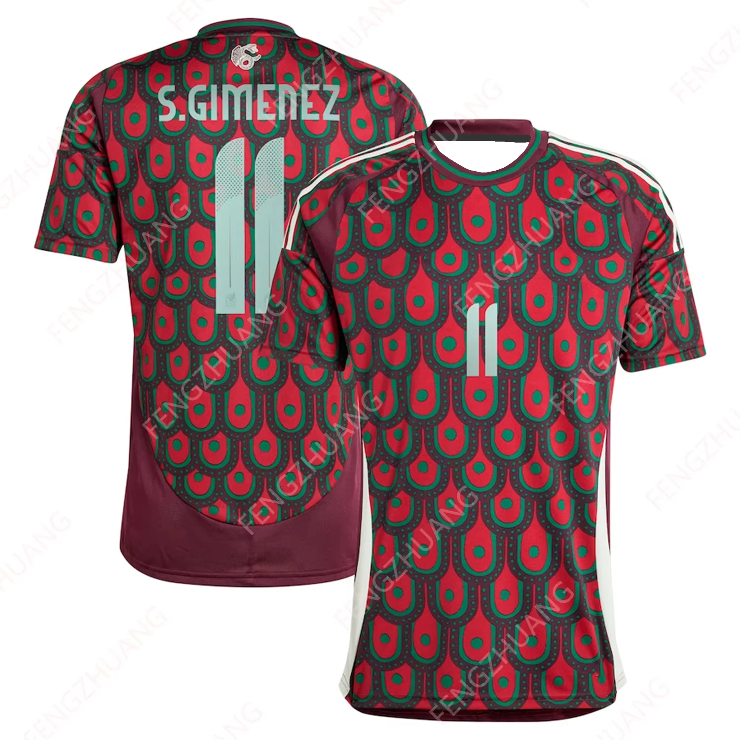 Mexico 24-25 Home Jersey Outdoor Sweat-absorbing Fast-drying Football Shirt Summer Classic Fashion Casual Large Size T-shirt
Mexico 24-25 Home Jersey Outdoor Sweat-absorbing Fast-drying Football Shirt Summer Classic Fashion Casual Large Size T-shirt