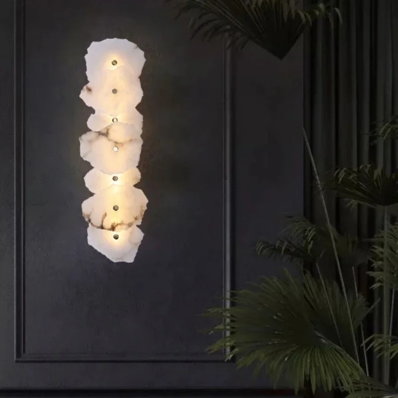 SANDYHA Modern Wall Lamp Marble Splicing Bedside Lights for Bedroom Living Room Dining Table Corridor Lighting Decor
SANDYHA Modern Wall Lamp Marble Splicing Bedside Lights for Bedroom Living Room Dining Table Corridor Lighting Decor