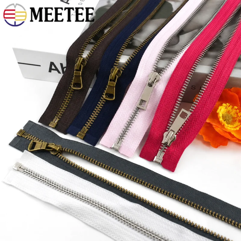 5/10Pcs 5# Metal Zipper 40-80cm Open End Zip for Jacket Coat Clothes Auto Lock Zips Bag Zippers Repair DIY Sewing Accessories
5/10Pcs 5# Metal Zipper 40-80cm Open End Zip for Jacket Coat Clothes Auto Lock Zips Bag Zippers Repair DIY Sewing Accessories