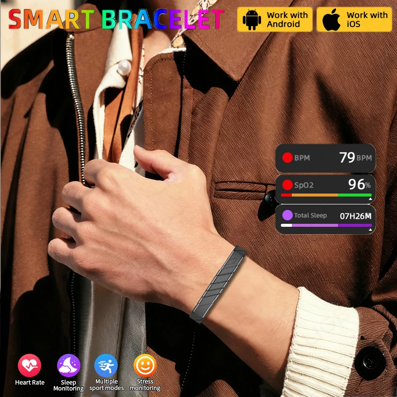 LIGE No Screen Smartwatch Fashion Women Smart Bracelet Sport Mode Fitness Tracker Heart Rate Health Monitoring IP68 Waterproof
LIGE No Screen Smartwatch Fashion Women Smart Bracelet Sport Mode Fitness Tracker Heart Rate Health Monitoring IP68 Waterproof