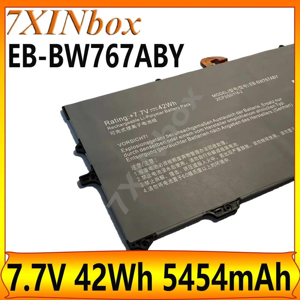 7XINbox EB-BW767ABY 7.7V 42Wh Laptop Battery For SAMSUNG Galaxy Book S NP767XCM NP767 SM-W767 NP767XCM NP930QCG GH43-04964A
7XINbox EB-BW767ABY 7.7V 42Wh Laptop Battery For SAMSUNG Galaxy Book S NP767XCM NP767 SM-W767 NP767XCM NP930QCG GH43-04964A