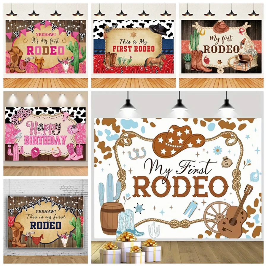 Western Cowboy Theme Photography Background Banner Cow Pattern Cactus Cowboy Hat Boots Horse First Birthday Party Shooting Props
Western Cowboy Theme Photography Background Banner Cow Pattern Cactus Cowboy Hat Boots Horse First Birthday Party Shooting Props