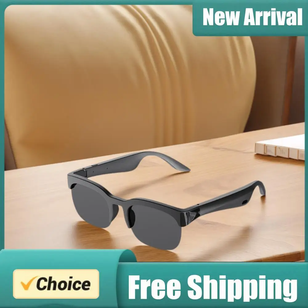 Smart Glasses AI Translator Hands-Free Music & Calls BT Sunglasses UV Protection Outdoor Sports Headphones for Men & Women
Smart Glasses AI Translator Hands-Free Music & Calls BT Sunglasses UV Protection Outdoor Sports Headphones for Men & Women