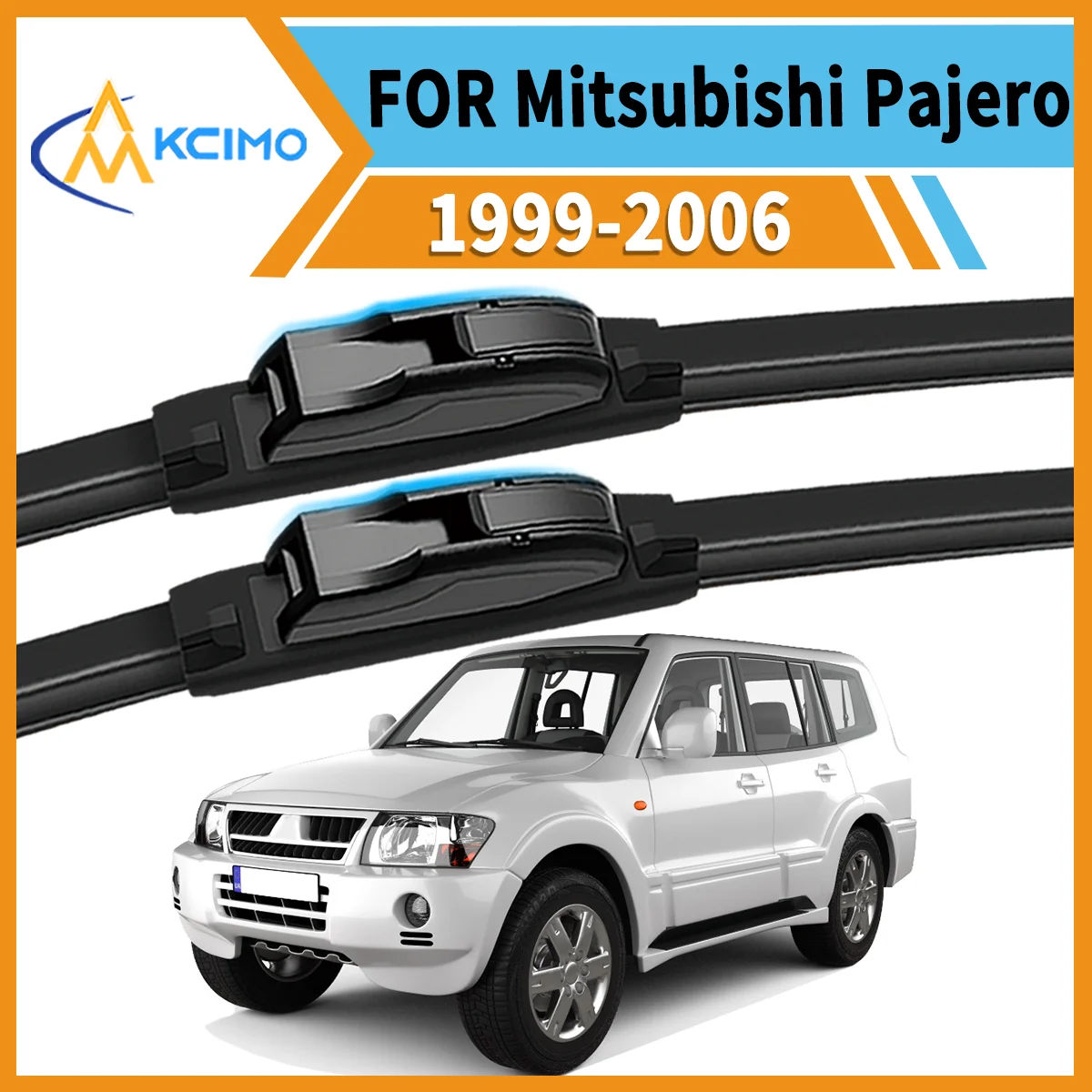 2PCS Car Front Wiper Blades for Mitsubishi Pajero V60 V70 1999–2006 Crystal Clear Visibility & Enhanced Driving Safety
2PCS Car Front Wiper Blades for Mitsubishi Pajero V60 V70 1999–2006 Crystal Clear Visibility & Enhanced Driving Safety
