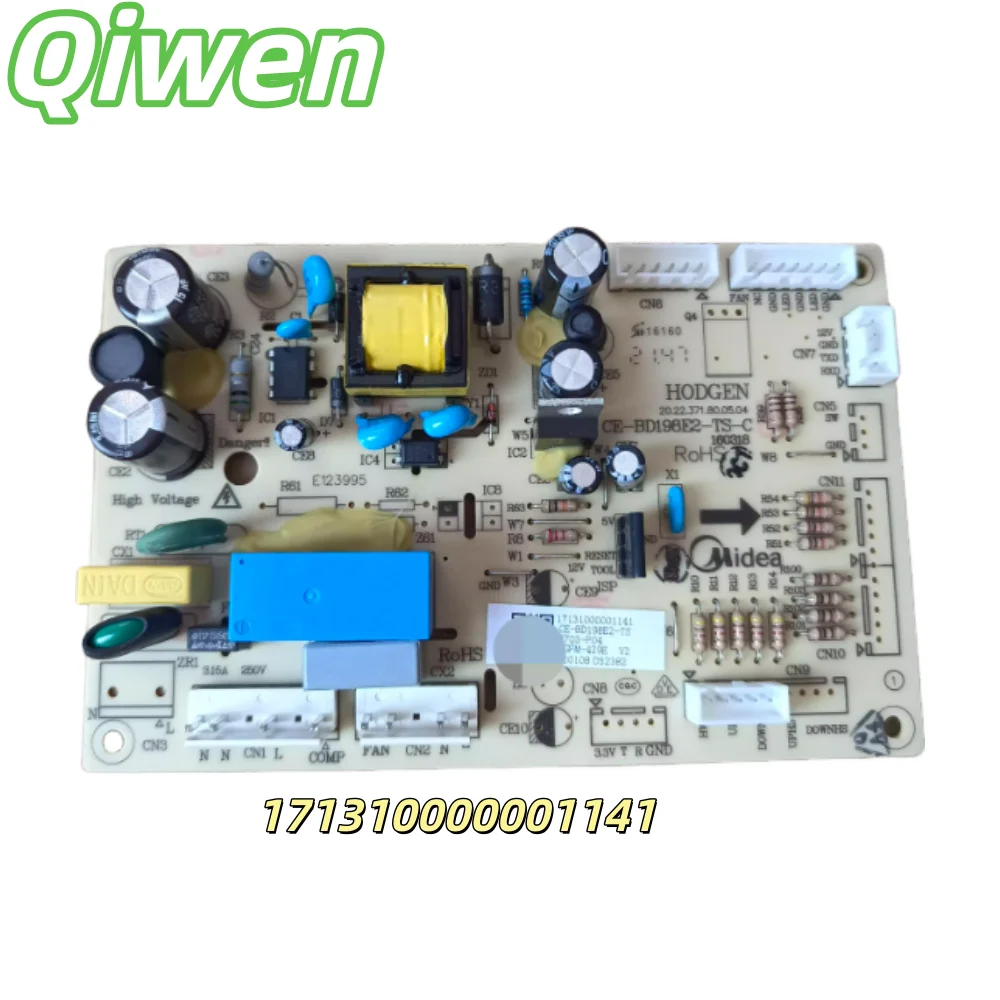 new for Midea refrigerator, freezer, wine cabinet, refrigerator CE-BD198E2-TS computer board 171310000001141 mainboard accessory
new for Midea refrigerator, freezer, wine cabinet, refrigerator CE-BD198E2-TS computer board 171310000001141 mainboard accessory