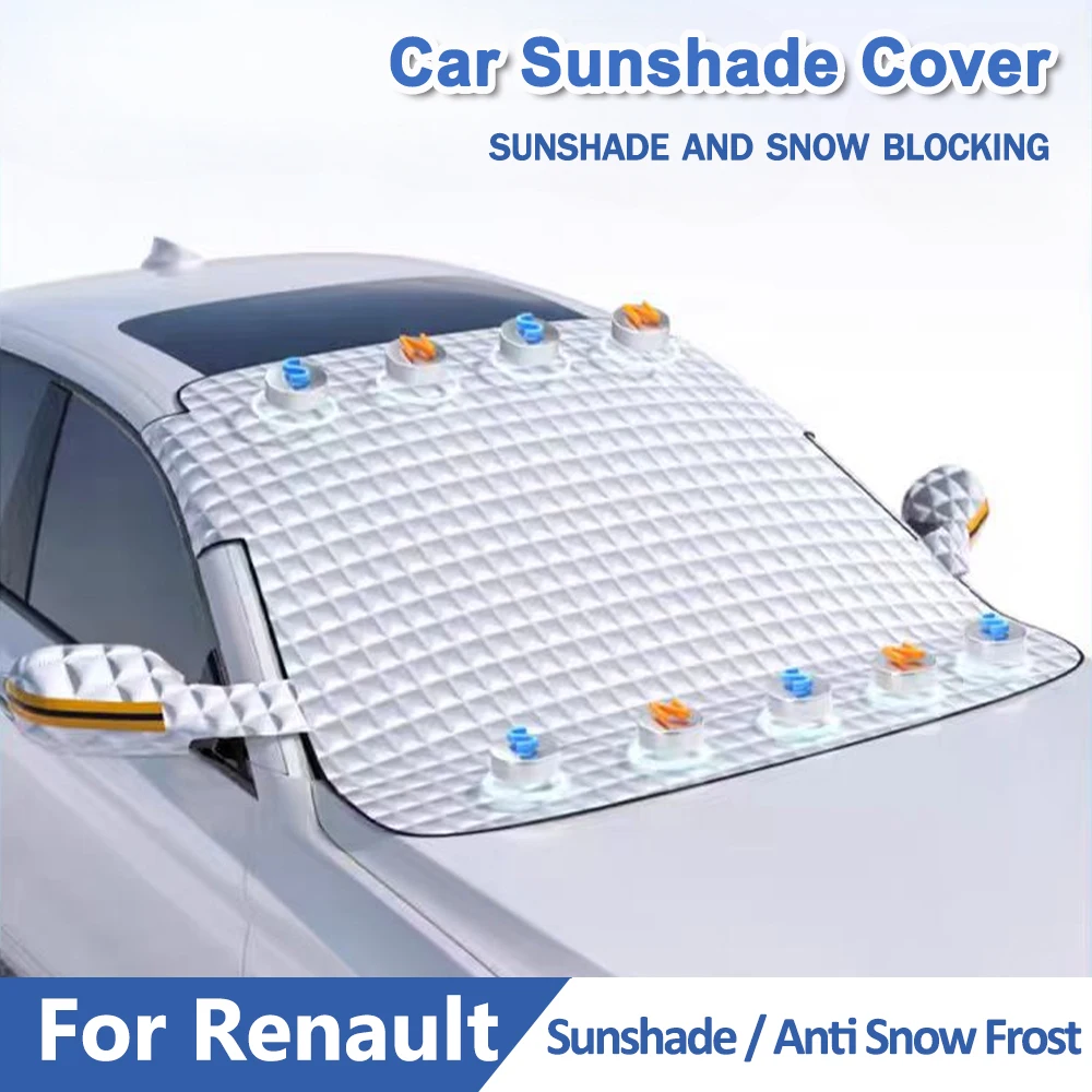 Sunshade Cover For Renault Kadjar Captur Megane Sandero Stepway Logan Clio Car Windshield Snow Protective Cover Winter Sunshades
Sunshade Cover For Renault Kadjar Captur Megane Sandero Stepway Logan Clio Car Windshield Snow Protective Cover Winter Sunshades