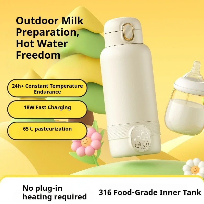 Portable Cordless Universal Serial Bus Fast Heating Kettle Rechargeable Home Motel Hotel Bottle Warmer
Portable Cordless Universal Serial Bus Fast Heating Kettle Rechargeable Home Motel Hotel Bottle Warmer