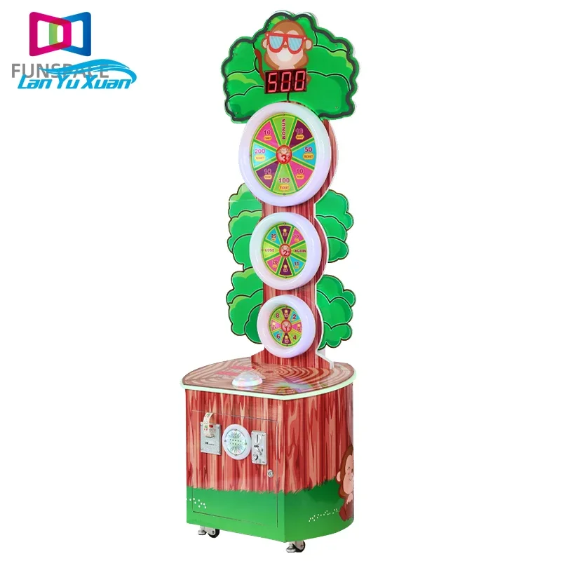 Coin Operation TREE Games Turntable Exchange Lottery Gaming Equipment
Coin Operation TREE Games Turntable Exchange Lottery Gaming Equipment