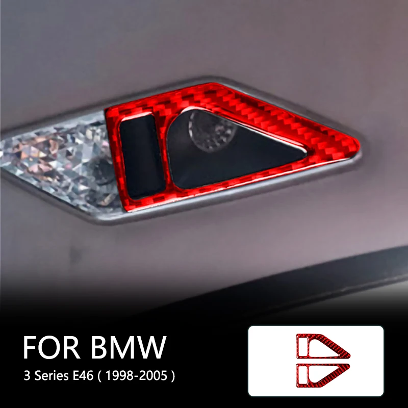 2Pcs Carbon Fiber Car Rear Seat Reading Lamp Frame Panel Sticker For BMW 3 Series E46 1998-2005 Car Interior Accessories
2Pcs Carbon Fiber Car Rear Seat Reading Lamp Frame Panel Sticker For BMW 3 Series E46 1998-2005 Car Interior Accessories