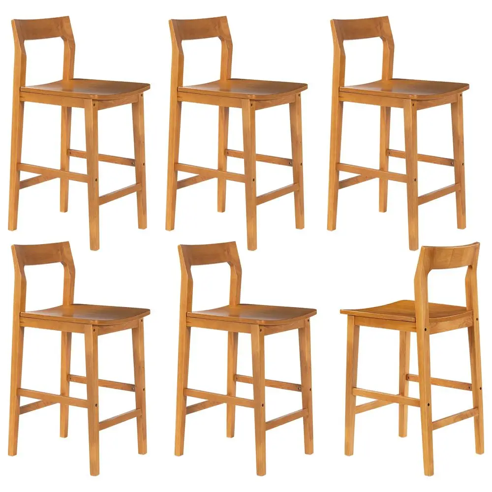 Bar Stools Set of 6, Farmhouse 25 Counter Height Stools with Solid Wood Legs amp Back, Mid Century Modern Barstools Chairs for
Bar Stools Set of 6, Farmhouse 25 Counter Height Stools with Solid Wood Legs amp Back, Mid Century Modern Barstools Chairs for