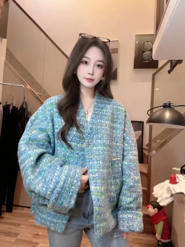 Fashionable Short Loose Outerwear Elegant Lady Style Spring 2026 Women's Premium Quality Short Coat Stylish Personality Top
Fashionable Short Loose Outerwear Elegant Lady Style Spring 2026 Women's Premium Quality Short Coat Stylish Personality Top