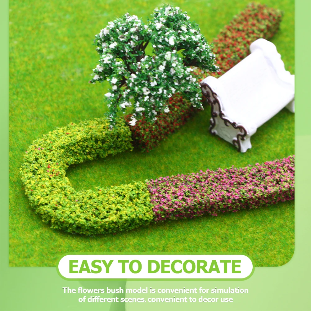 6 Pcs Simulated DIY Decoration Shrub Diorama Miniatures Garden Flower Group Sand Table
6 Pcs Simulated DIY Decoration Shrub Diorama Miniatures Garden Flower Group Sand Table