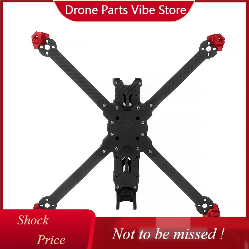 Новый комплект рамы Axisflying MANTA 7 Lite (7 дюймов), карбон T700, колесная база 340 мм, совместимый с 7-дюймовыми пропеллерами для FPV-дронов на радиоуправлении
Новый комплект рамы Axisflying MANTA 7 Lite (7 дюймов), карбон T700, колесная база 340 мм, совместимый с 7-дюймовыми пропеллерами для FPV-дронов на радиоуправлении