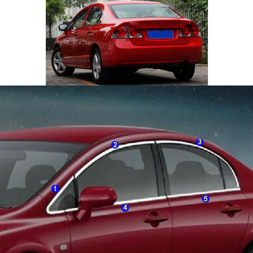 Car Sticker Garnish Pillar Window Middle Strip Trim Frame Hoods Parts For Honda Ciimo 2012 2013 2014 2015
Car Sticker Garnish Pillar Window Middle Strip Trim Frame Hoods Parts For Honda Ciimo 2012 2013 2014 2015