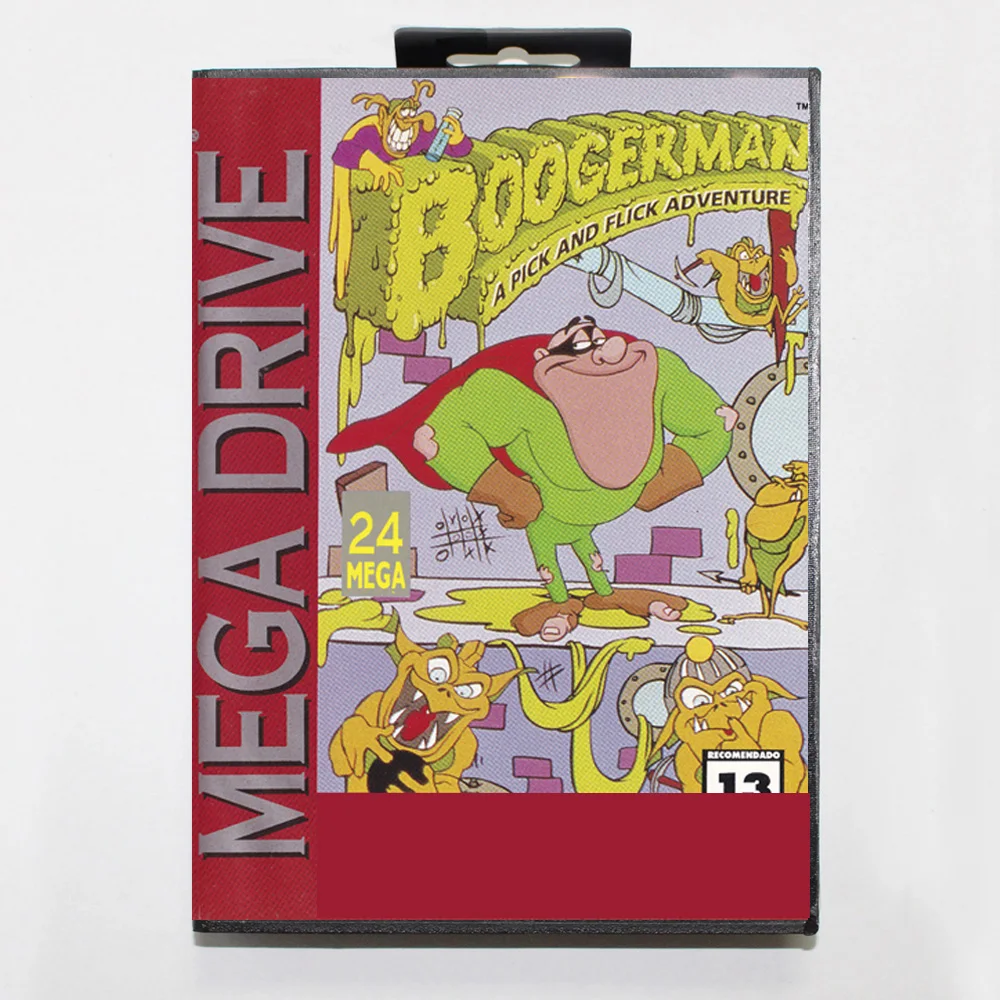 New Arrival Boogerman MD Game Card 16 Bit BR Cover for Sega Megadrive Genesis Video Game Console Cartridge
New Arrival Boogerman MD Game Card 16 Bit BR Cover for Sega Megadrive Genesis Video Game Console Cartridge
