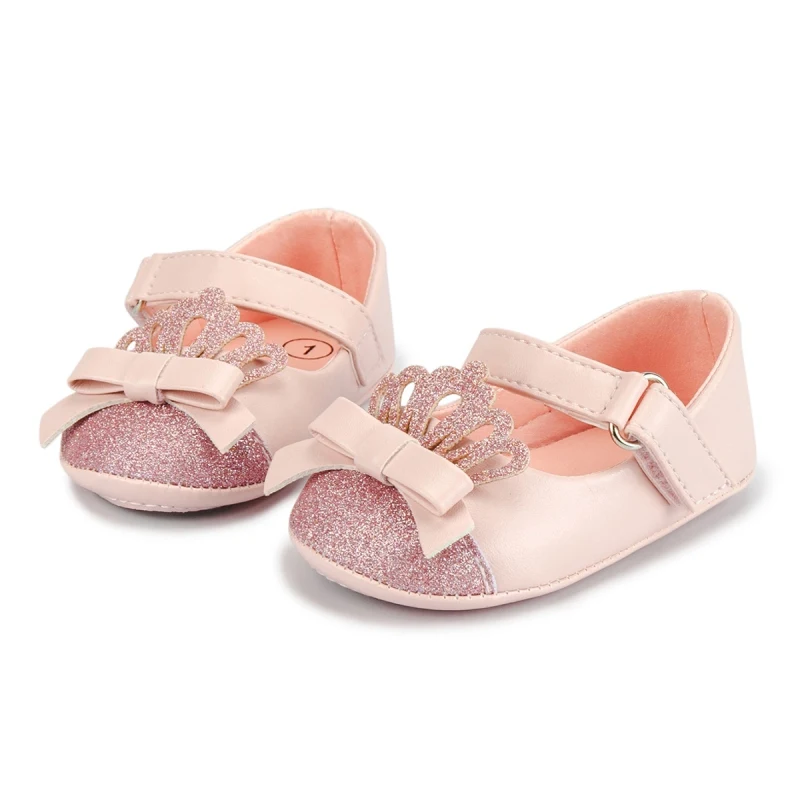 Newborn Baby Leather Shoes Infant Girls Non-slip Soft-soled Toddler Shoes Bow Mary Flat Shoes
Newborn Baby Leather Shoes Infant Girls Non-slip Soft-soled Toddler Shoes Bow Mary Flat Shoes
