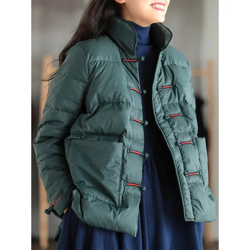 2025 New Winter Warm White Duck Down Coat Women Vintage Slim Short Jacket Autumn Female Embroidery Casual Basic Parkas Women's
2025 New Winter Warm White Duck Down Coat Women Vintage Slim Short Jacket Autumn Female Embroidery Casual Basic Parkas Women's
