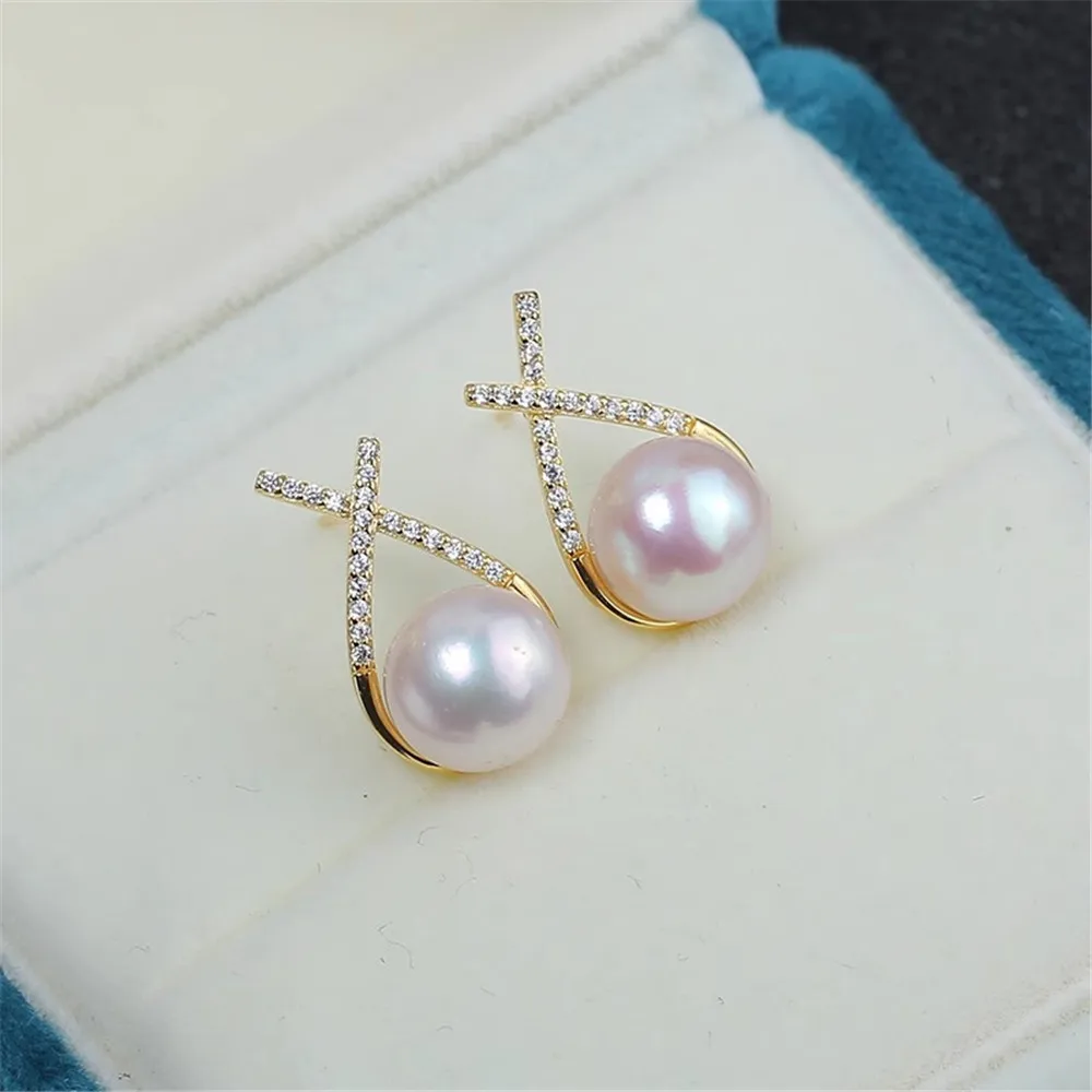 S925 Sterling Silver Pearl Earring Settings DIY Jewelry Making Supplies Blank Earring Posts for Handcrafted Accessories No Pearl
S925 Sterling Silver Pearl Earring Settings DIY Jewelry Making Supplies Blank Earring Posts for Handcrafted Accessories No Pearl