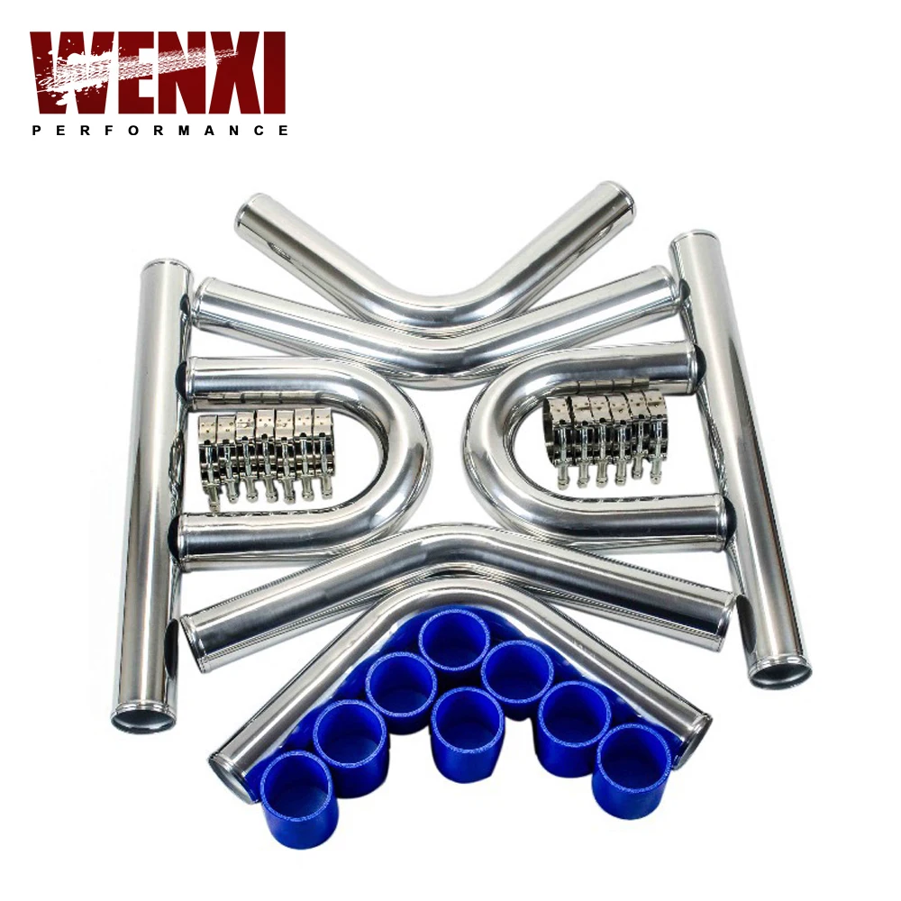3.0inch 76mm TURBO INTERCOOLER PIPE 3.0" L=600MM CHROME ALUMINUM PIPING PIPE TUBE+T-CLAMPS+ SILICONE HOSES BLUE WX1719
3.0inch 76mm TURBO INTERCOOLER PIPE 3.0" L=600MM CHROME ALUMINUM PIPING PIPE TUBE+T-CLAMPS+ SILICONE HOSES BLUE WX1719