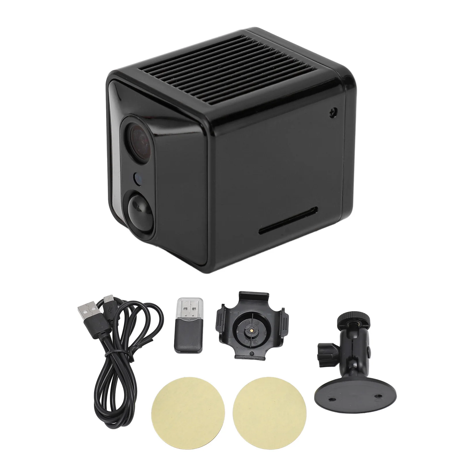 Мини-камера видеонаблюдения 1080P с широким углом обзора, инфракрасным ночным видением, датчиком движения, беспроводная, для дома, семьи, камера для няни
Мини-камера видеонаблюдения 1080P с широким углом обзора, инфракрасным ночным видением, датчиком движения, беспроводная, для дома, семьи, камера для няни