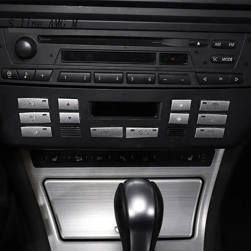 Car Styling For BMW X3 E83 2006-2010 Center Console Air Conditioning CD Control Panel Auto volume Stickers Interior Accessories
Car Styling For BMW X3 E83 2006-2010 Center Console Air Conditioning CD Control Panel Auto volume Stickers Interior Accessories