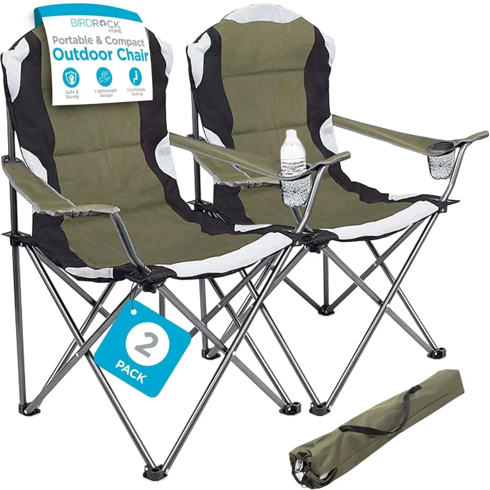 Internet's Best Padded Camping Folding Chair - Comfortable Outdoor Sports Chairs w/Cup Holder, Portable Carry Bag - for Beach, P
Internet's Best Padded Camping Folding Chair - Comfortable Outdoor Sports Chairs w/Cup Holder, Portable Carry Bag - for Beach, P