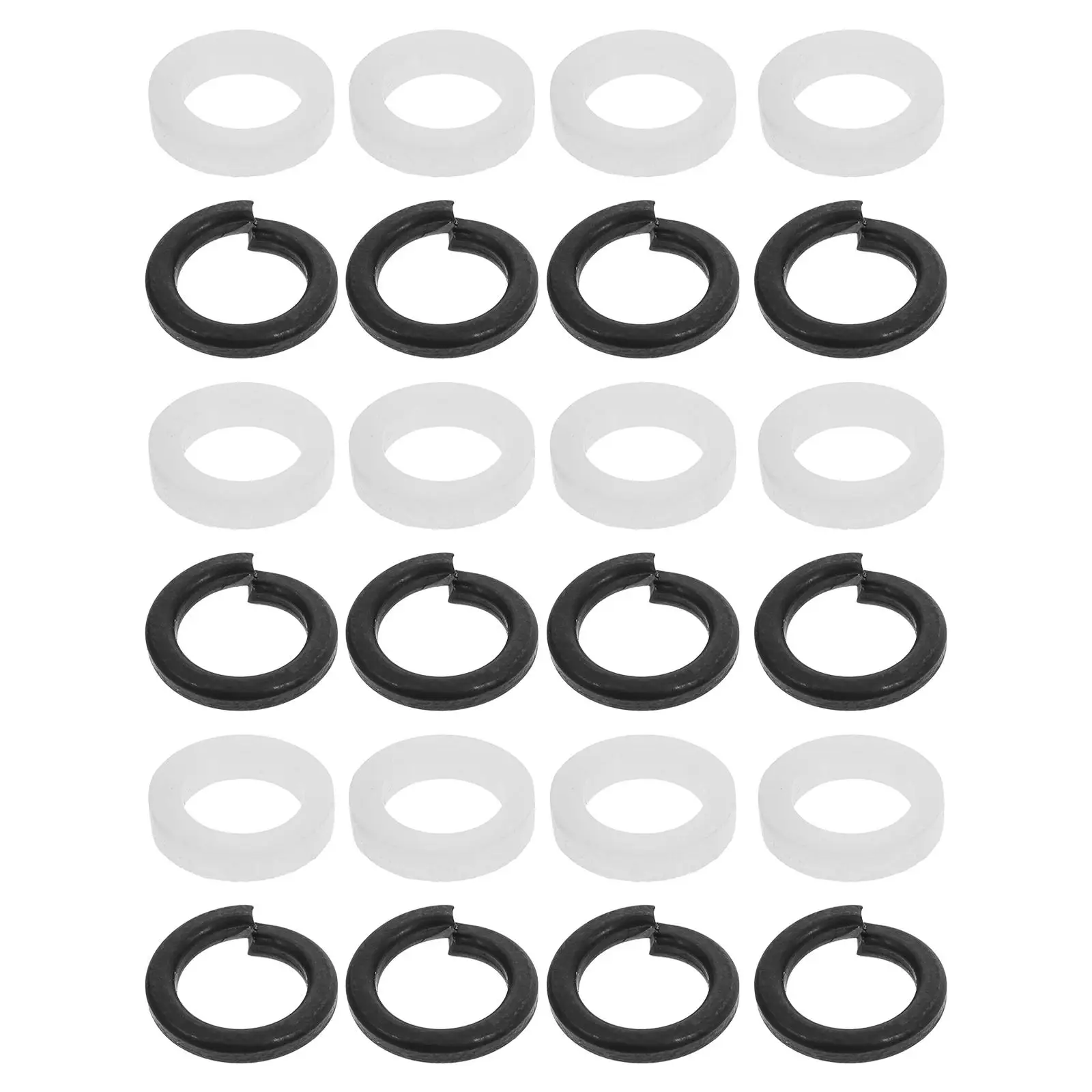 24pcs Knob Handle Gaskets Double Layers Firm Installation Spacers Plastic Metal Washers Tuner Pegs Guitar Parts Accessories
24pcs Knob Handle Gaskets Double Layers Firm Installation Spacers Plastic Metal Washers Tuner Pegs Guitar Parts Accessories