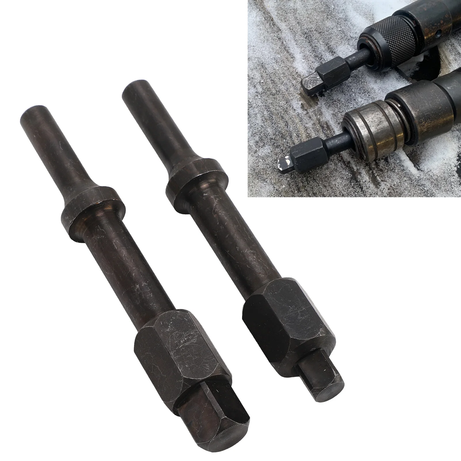 Pneumatic Bolt Breaker Set 37315 3/8in 1/2in Pneumatic Air Hammer Bit for Bearing Fastener Caliper Removal 37316
Pneumatic Bolt Breaker Set 37315 3/8in 1/2in Pneumatic Air Hammer Bit for Bearing Fastener Caliper Removal 37316