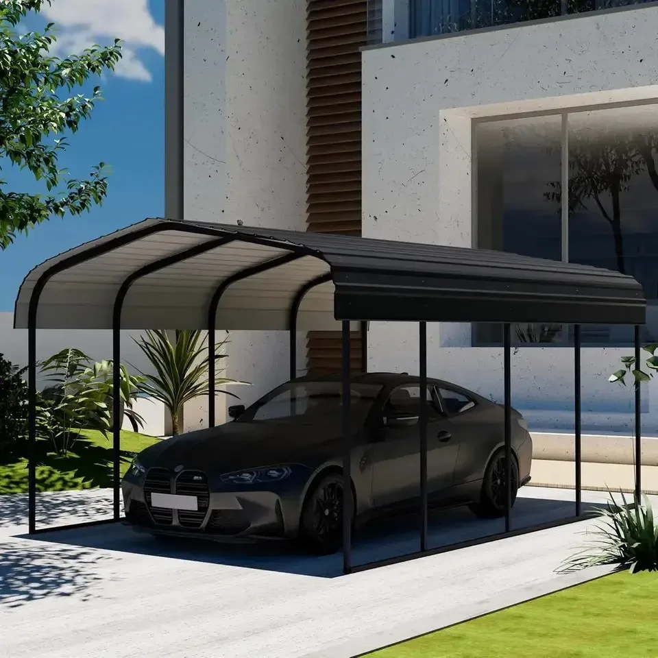 11ft X19ft Durable Metal Double 2-Car Powder Coated Outdoor Storage Carport Waterproof Shed Car For Vehicles Boats & Equipment
11ft X19ft Durable Metal Double 2-Car Powder Coated Outdoor Storage Carport Waterproof Shed Car For Vehicles Boats & Equipment