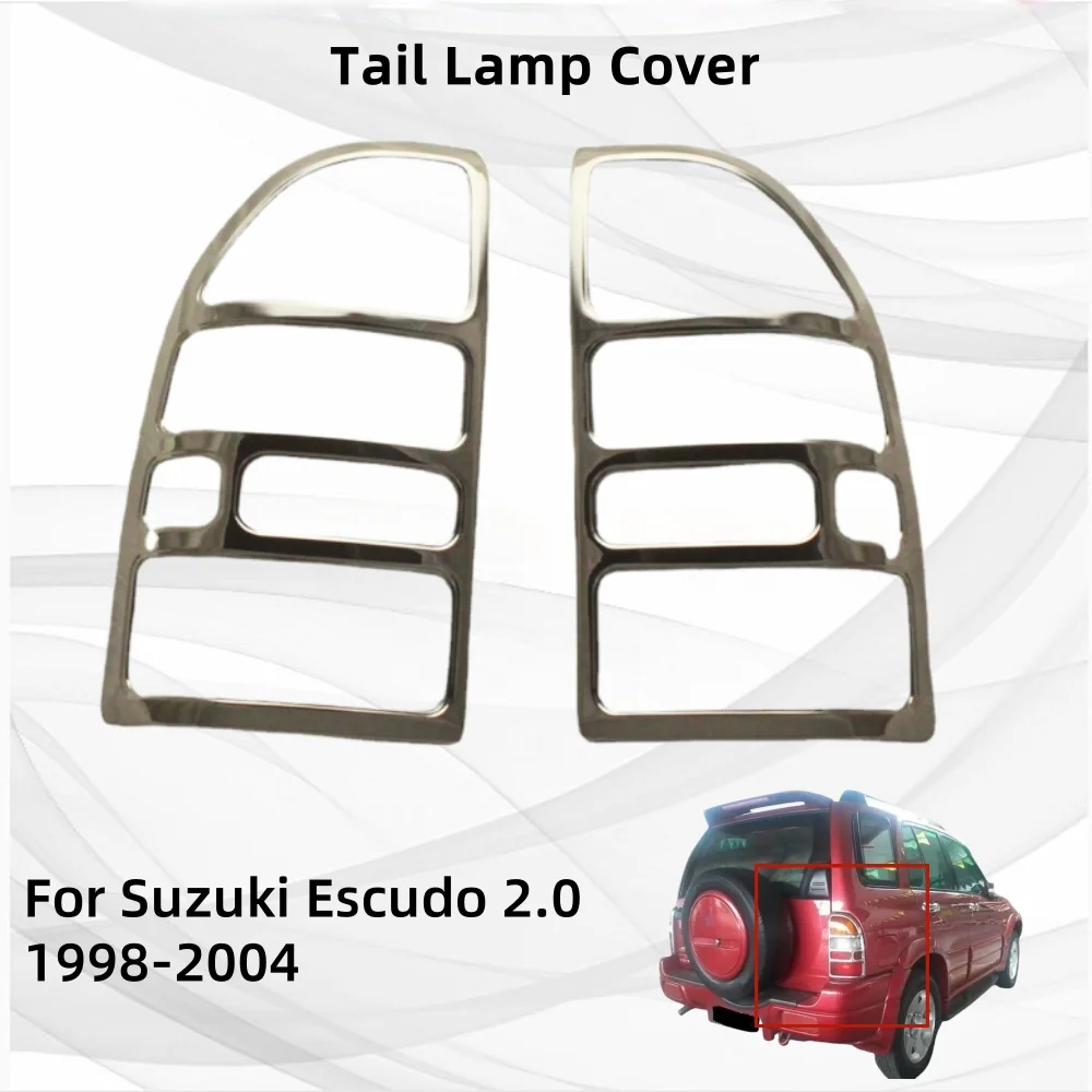 For Suzuki Vitara Escudo 2.0 1998 1999 2000 2001 2002 2003 2004 Car Stickers ABS plastic Cars Accessories Tail Lamp Cover Trim
For Suzuki Vitara Escudo 2.0 1998 1999 2000 2001 2002 2003 2004 Car Stickers ABS plastic Cars Accessories Tail Lamp Cover Trim